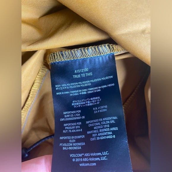 Volcom Boogie Windbreaker Jacket NWT Sz Sm - Picture 11 of 13